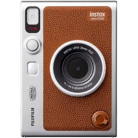 Фотоаппарат моментальной печати Fujifilm Instax Mini EVO, коричневый